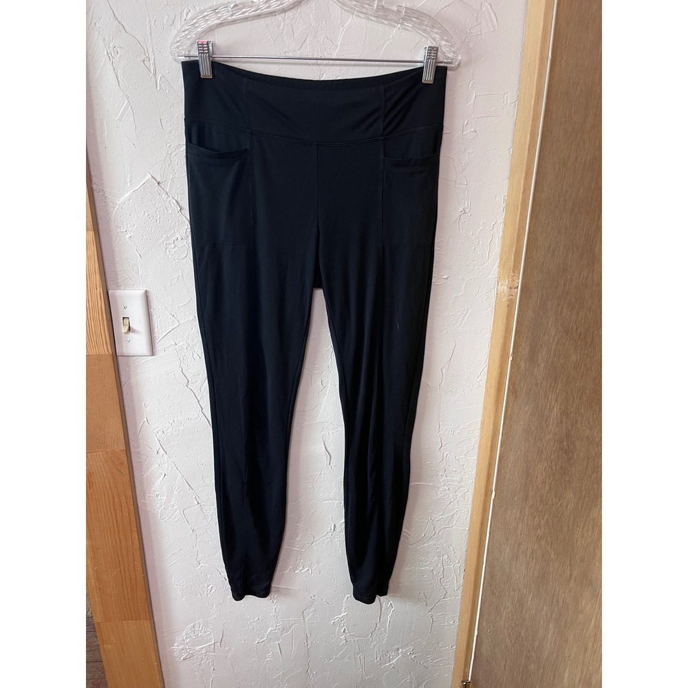 TOAD&CO Black Active Leggings Pockets Eco Size Small
